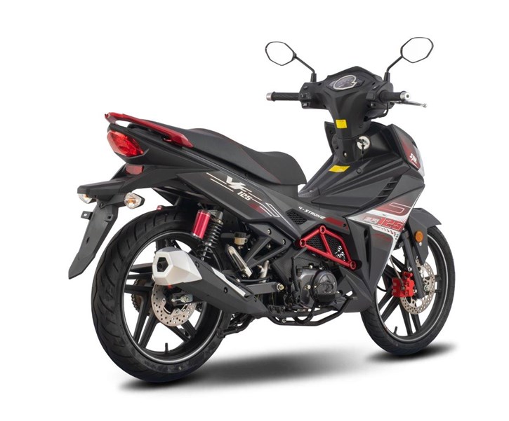 SYM - VF125 - Mat Dark Grey